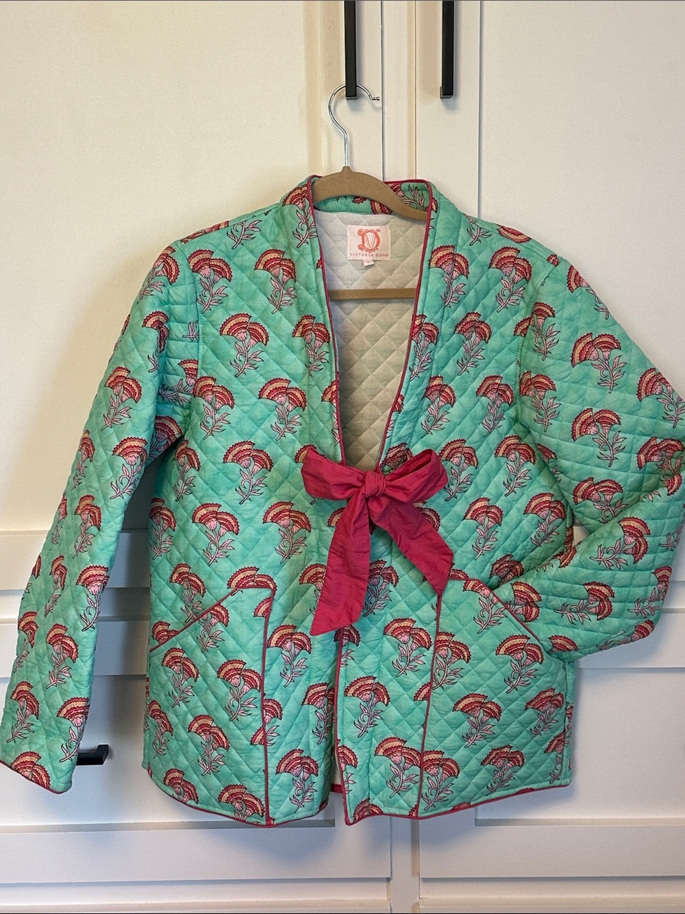 Victoria Dunn Quilted Floral Jacket